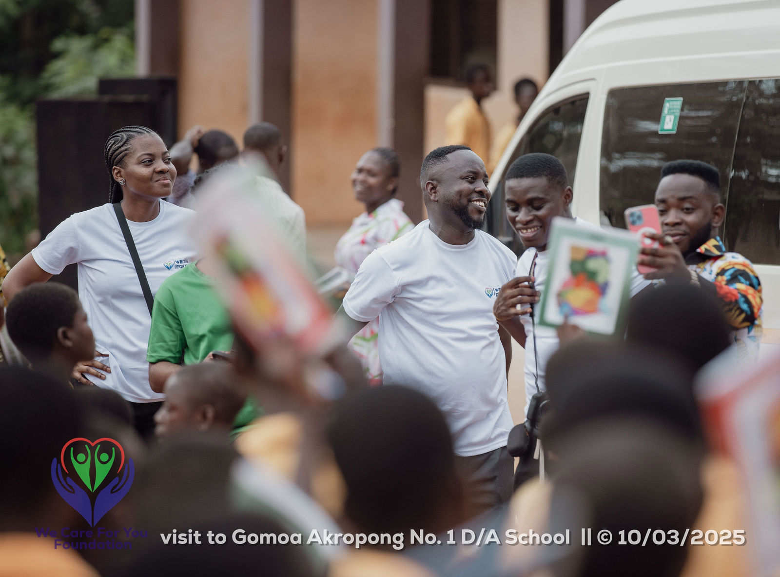 Gomoa Akropong visit photo